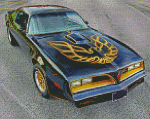 78 Firebird Trans Am Car Diamond Painting