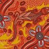 Abstract Aboriginal Goanna Diamond Painting