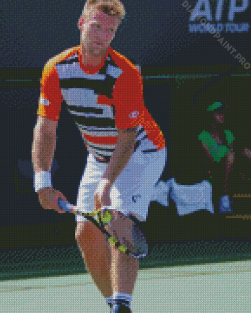 Sam Groth Player Diamond Painting