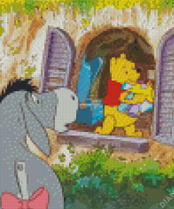 Winnie The Pooh Cartoon Diamond Painting