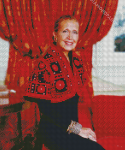 Danielle Steel Writer Diamond Painting