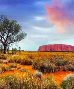 Australian Outback Deset Diamond Painting