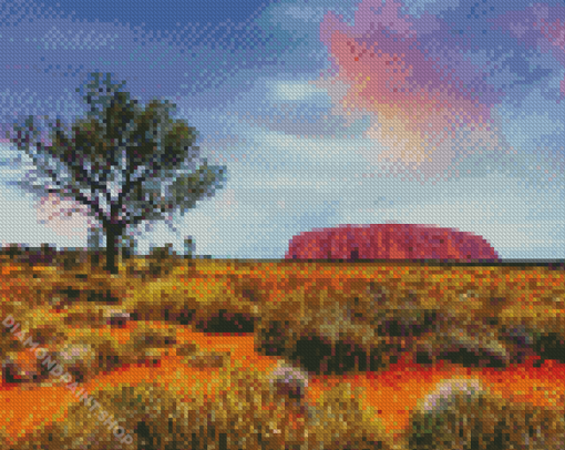 Australian Outback Deset Diamond Painting