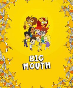 Big Mouth Animated Serie Diamond Painting