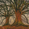 Forest Old Growth Trees Diamond Painting