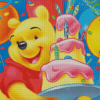 Winnie The Pooh Birthday Diamond Painting