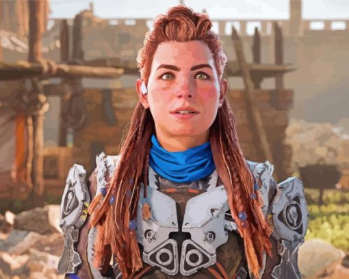 Horizon Forbidden West Aloy Diamond Painting