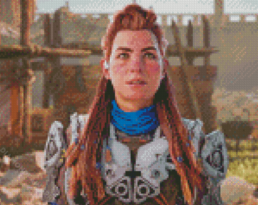 Horizon Forbidden West Aloy Diamond Painting