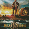 Jules Verne Poster Diamond Painting