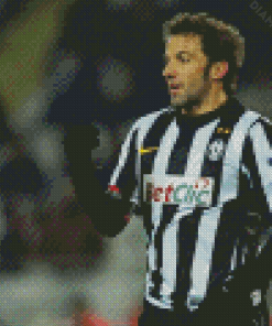 Alessandro Piero Footballer Diamond Painting