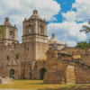 San Antonio Castle Diamond Painting