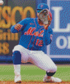 New York Mets Baseball Diamond Painting