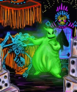 Oogie Boogie Character Diamond Painting