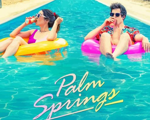 Palm Springs Movie Poster Diamond Painting