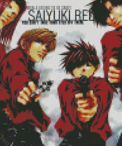 Saiyuki Anime Poster Diamond Painting