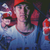 Shohei Ohtani Pitcher Diamond Painting