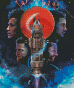 The Expanse Characters Diamond Painting
