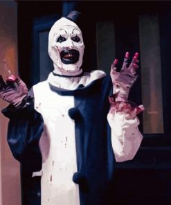 The Terrifier Chatracter Diamond Painting