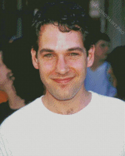 Young Paul Rudd Diamond Painting