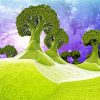 Broccoli Trees Art Diamond Painting