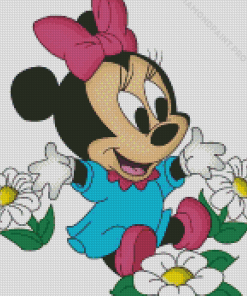 Cute Minnie Mouse Diamond Painting