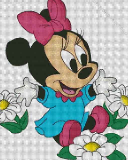Cute Minnie Mouse Diamond Painting