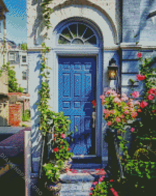 Floral Door Ways Diamond Painting