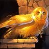 Golden Owl Diamond Painting