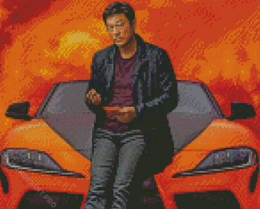 Fast And Furious 9 Character Diamond Painting