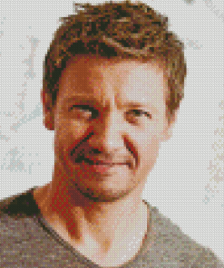 Jeremy Renner Actor Diamond Painting