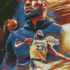 Lebron James Poster Diamond Painting