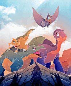 The Land Before Time Diamond Painting