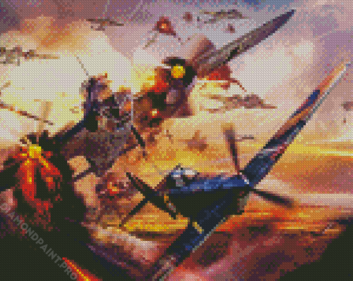 War Thunder Game Diamond Painting