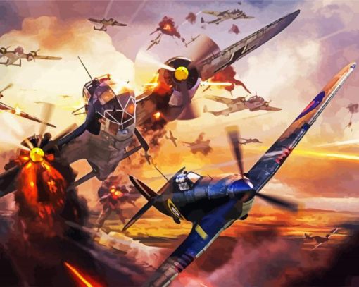 War Thunder Game Diamond Painting