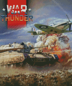 War Thunder Video Game Diamond Painting
