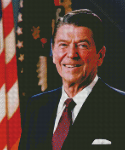 Ronald Reagan Diamond Painting