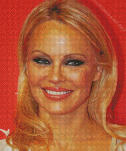 Actress Pamela Anderson Diamond Painting