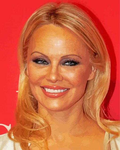 Actress Pamela Anderson Diamond Painting