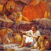 Daniel With Lions Diamond Painting