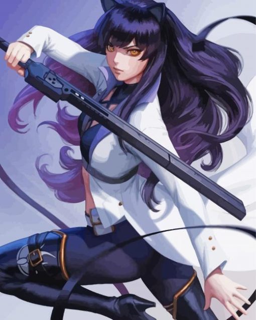 Anime Character Blake Belladonna Diamond Painting