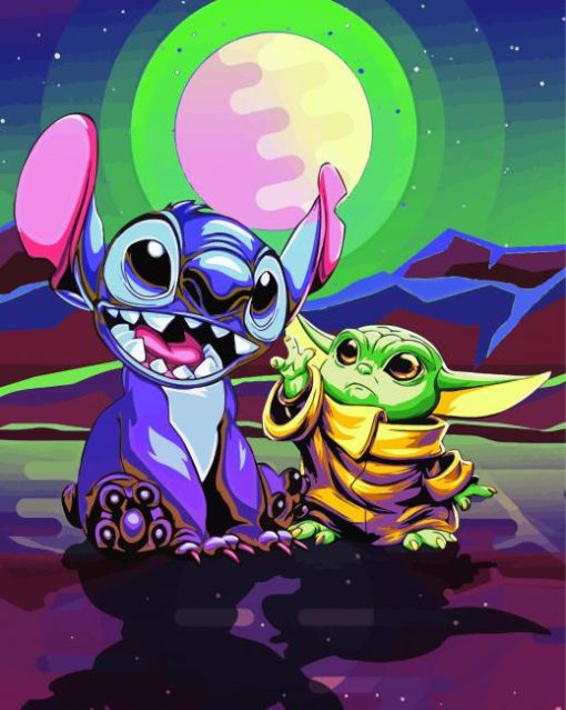 Baby Stitch Art Diamond Painting