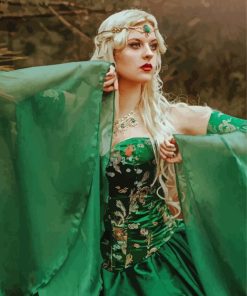 Emerald Princess Diamond Painting
