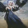 Fantasy Black Angel Diamond Painting