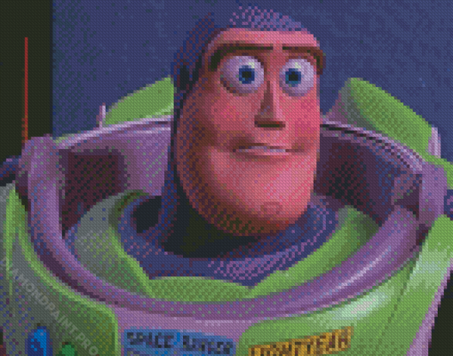 Buzz Lightyear Character Diamond Painting