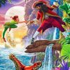Captain Hook With Peter Pan Diamond Painting