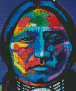 Chief Sitting Bull Diamond Painting