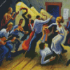 Country Music Party Art Diamond Painting