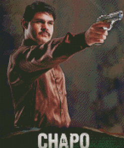 El Chapo Movie Poster Diamond Painting