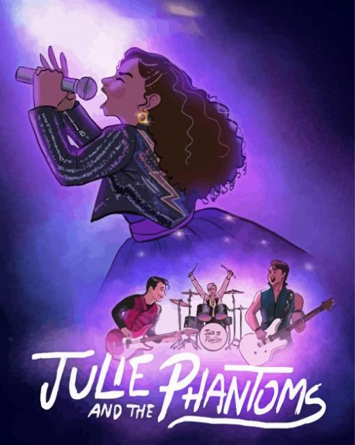 Julie And Phantoms Poster Diamond Painting