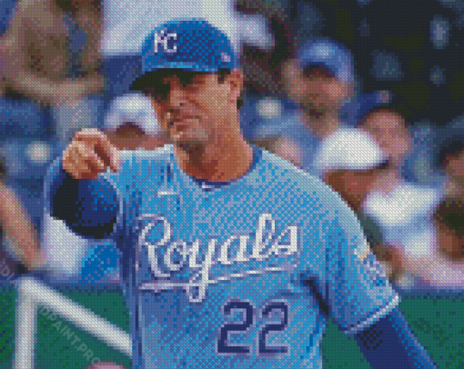 Kansas City Royals Player Diamond Painting